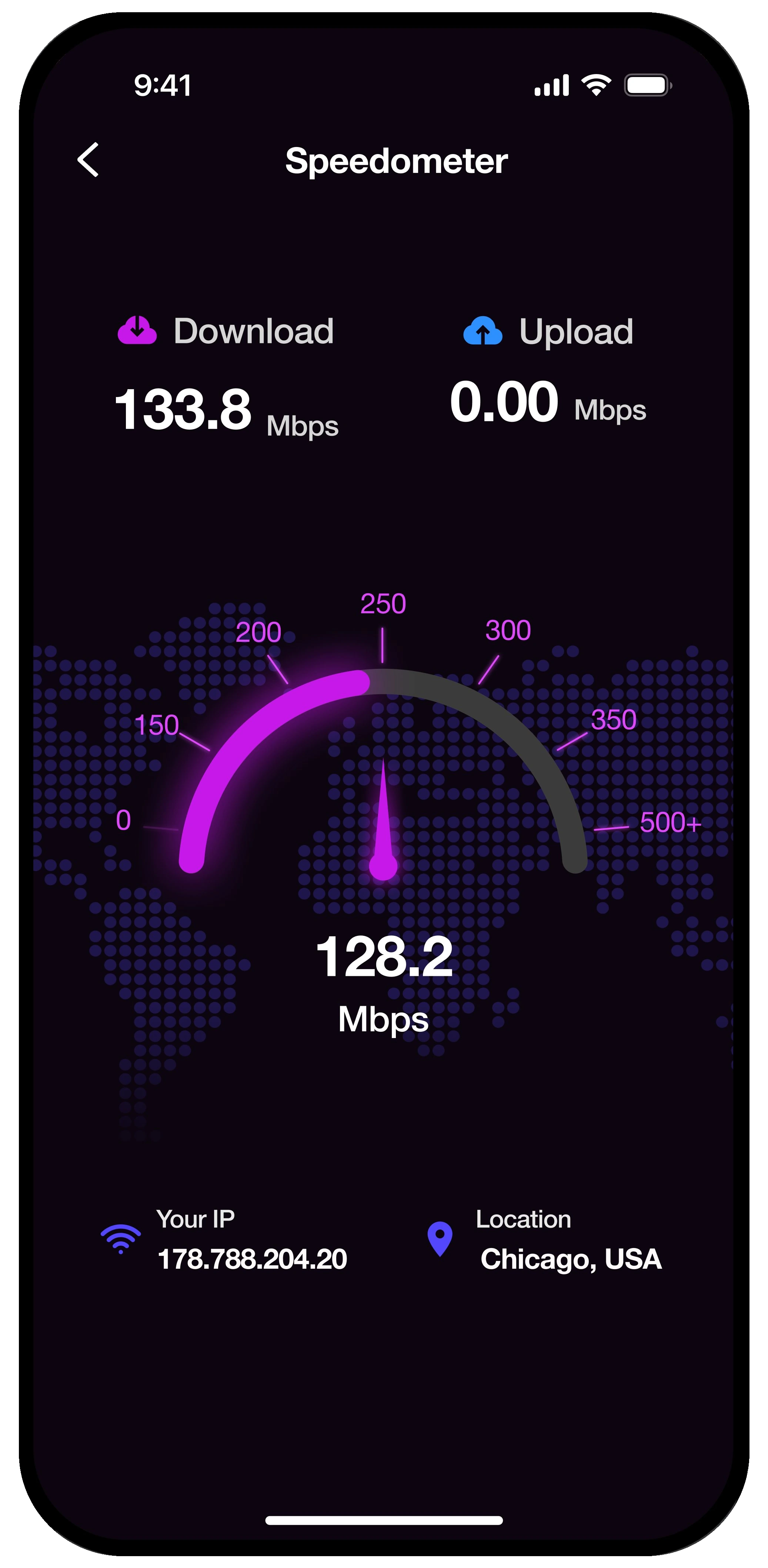 Speed test